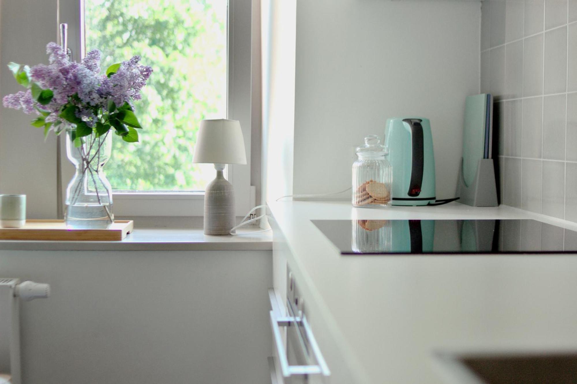 Elbblick Apartment Hamburg Bagian luar foto
