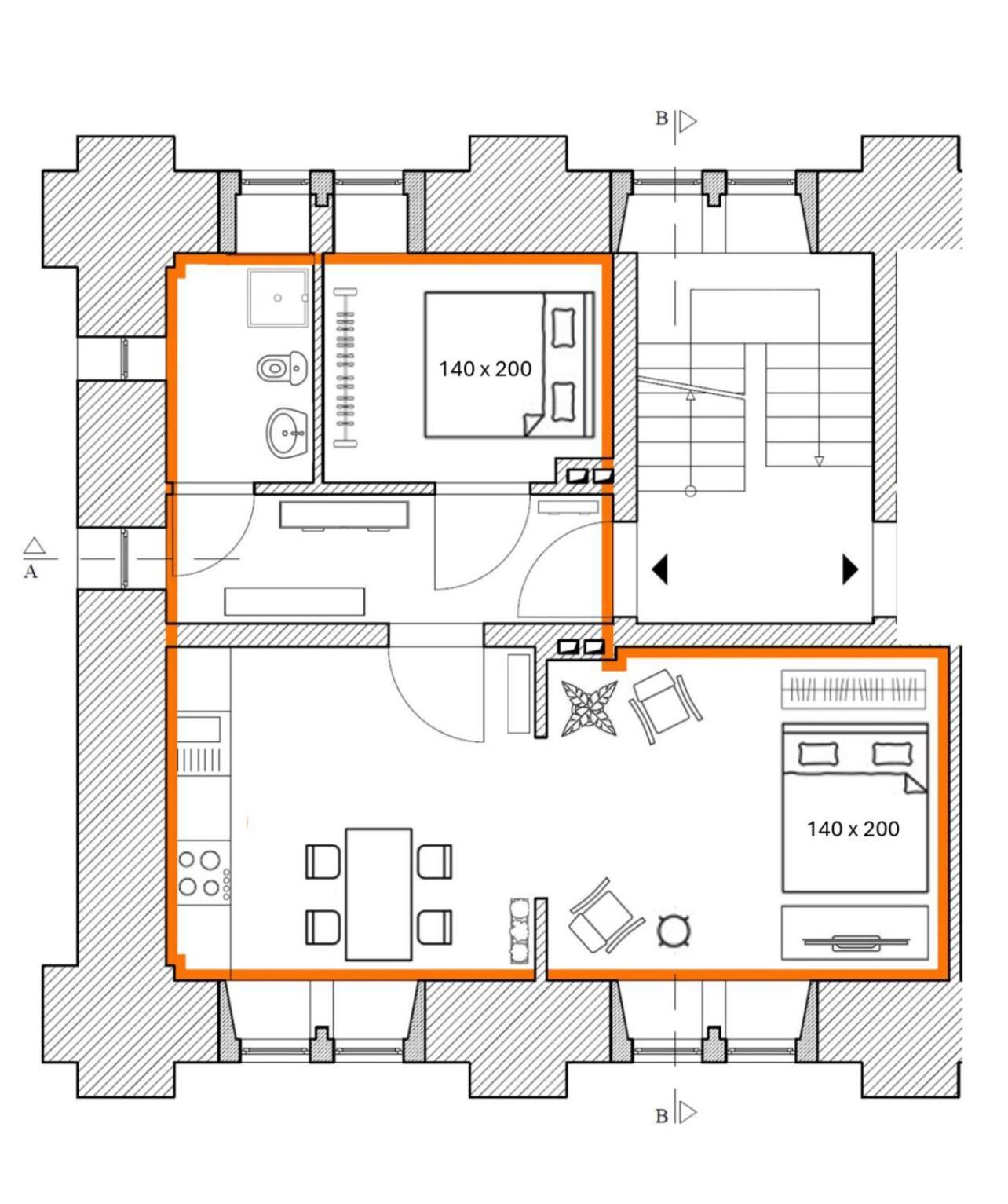 Elbblick Apartment Hamburg Bagian luar foto